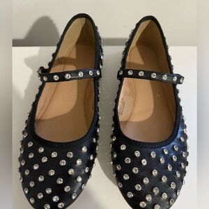 House of Harlow 1960 rhinestone Mary Janes